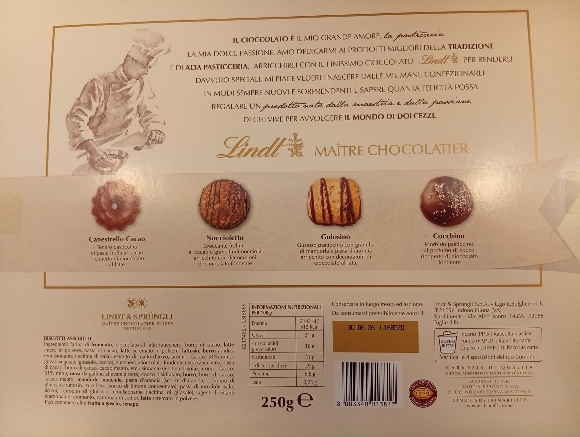 Finissima pasticceria assortita