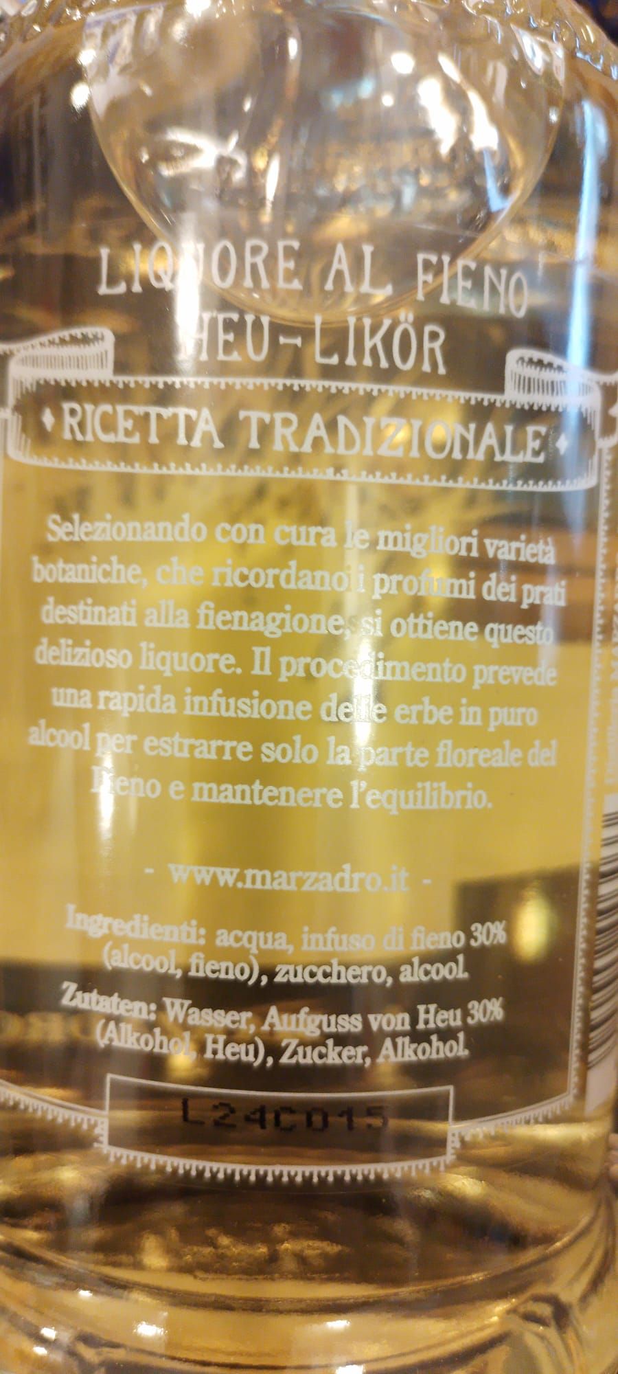 Fieno 50cl 40%vol