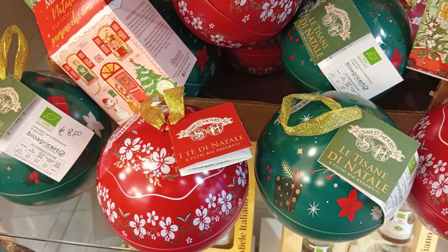 Sfere in metallo c/9 filtri bio assortiti