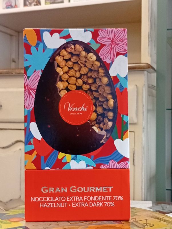 Uovo Gran nocciolato Piemonte extra fondente 70%