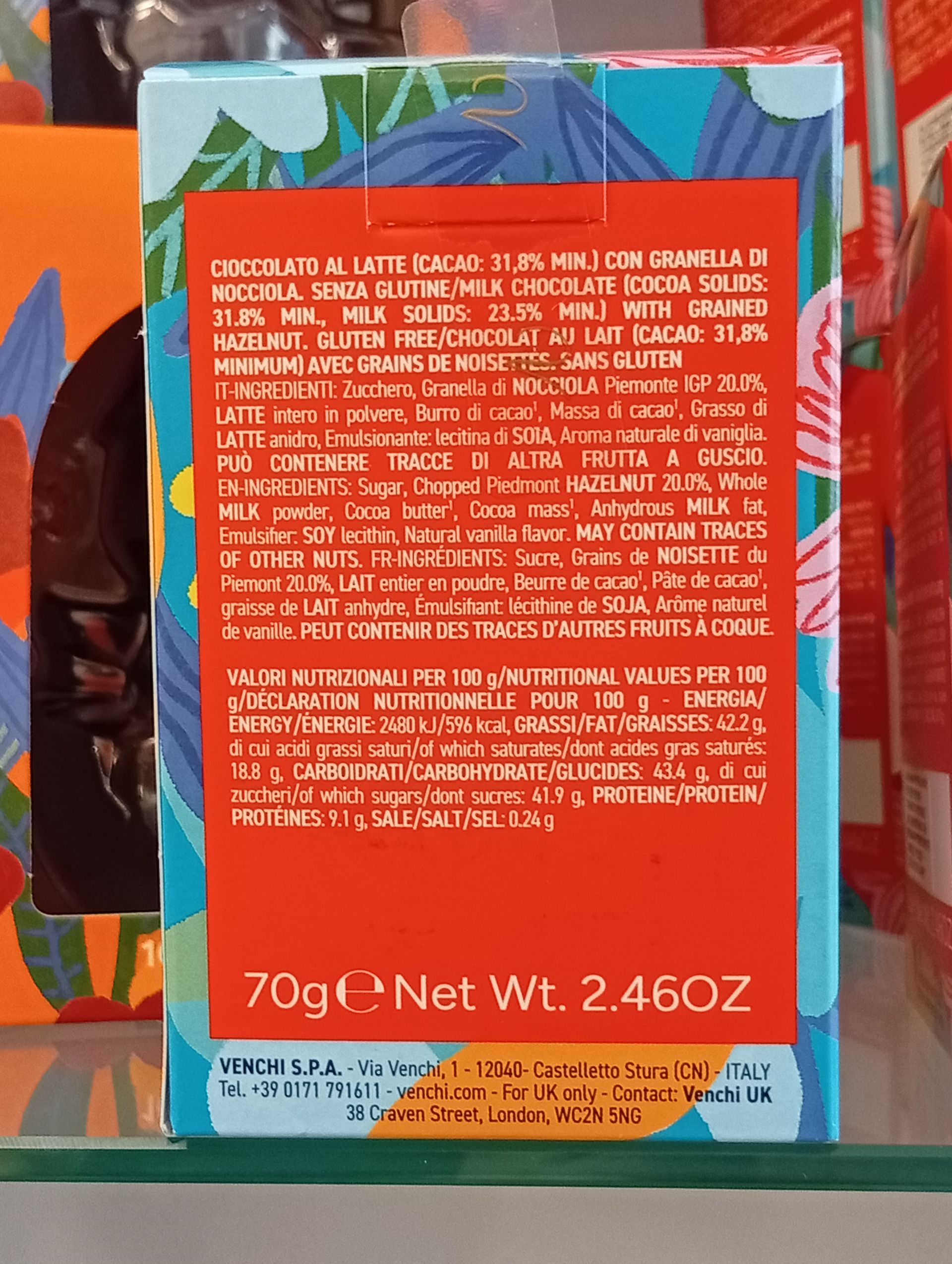 Uovo nocciolato Fondente/Latte