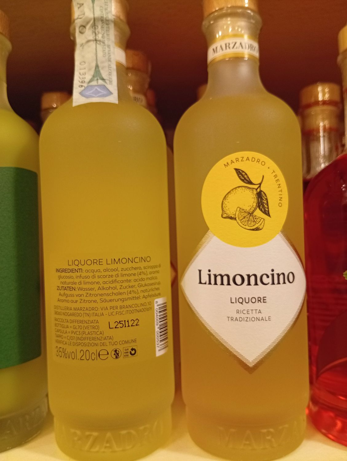 Limoncino Ricetta Tradizionale 35%vol 20cl