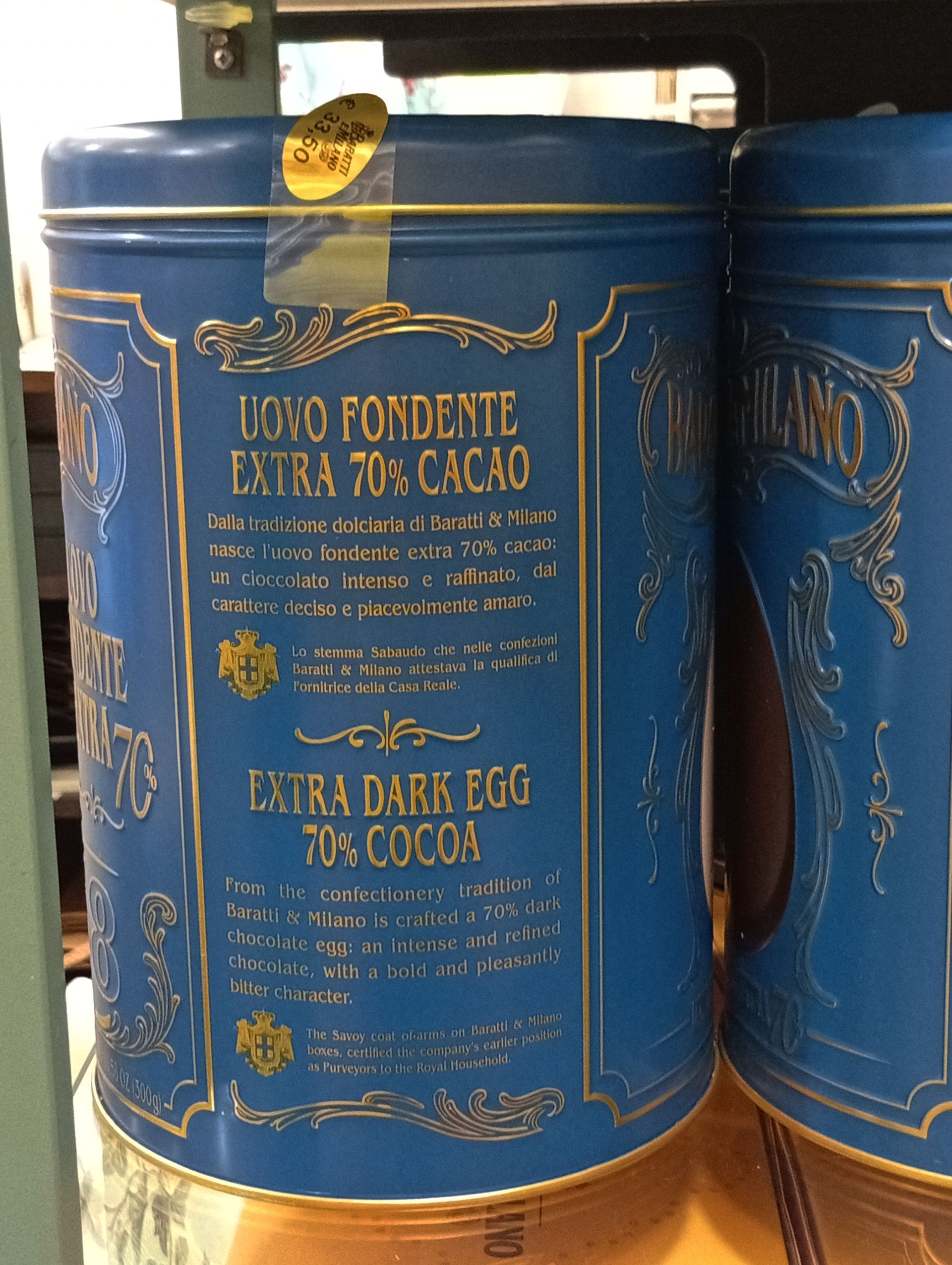 Uovo Fondente Extra 70%