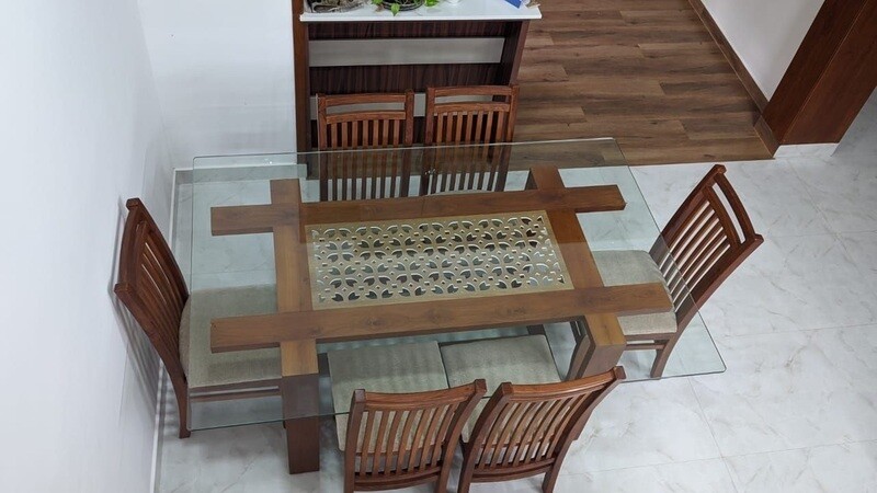 Teak Wood Dining Set
