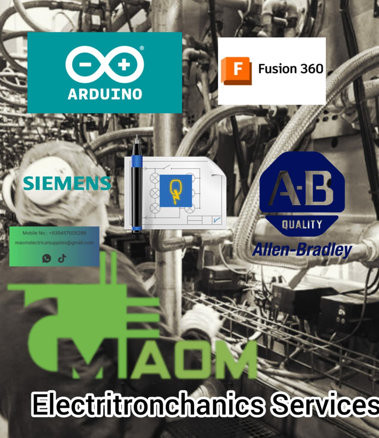 MAOM Electritronchanics Services  (WhatsApp Contact no. : +639457005298) (Email@: maomelectricalsupplies@gmail.com)