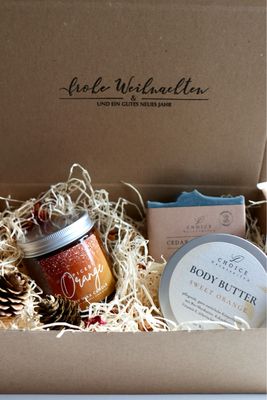 Geschenkbox HELLO WINTER - Frohe Weihnachten