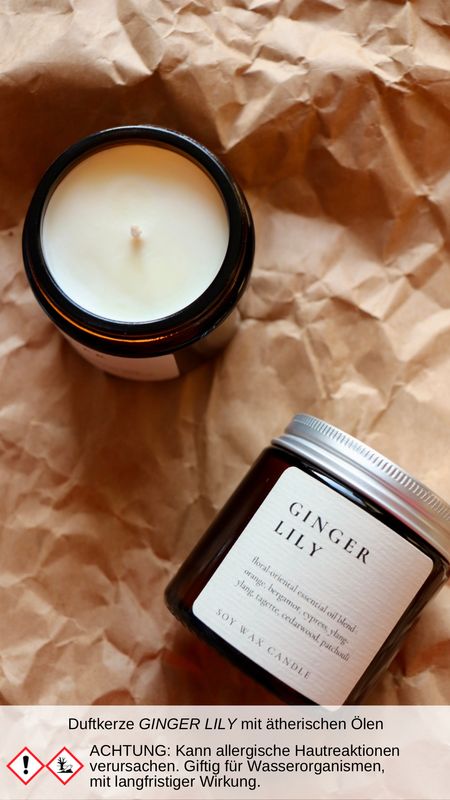Duftkerze im Glas GINGER LILY