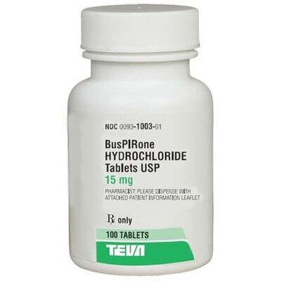 Buspirone  with prescription