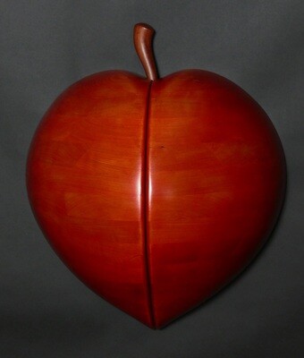 Peach Perfect Pear Wall Sculpture Peach Perfect Pear Wall Sculpture