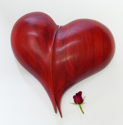 Blended Heart Wall Sculpture Blended Heart Wall Sculpture