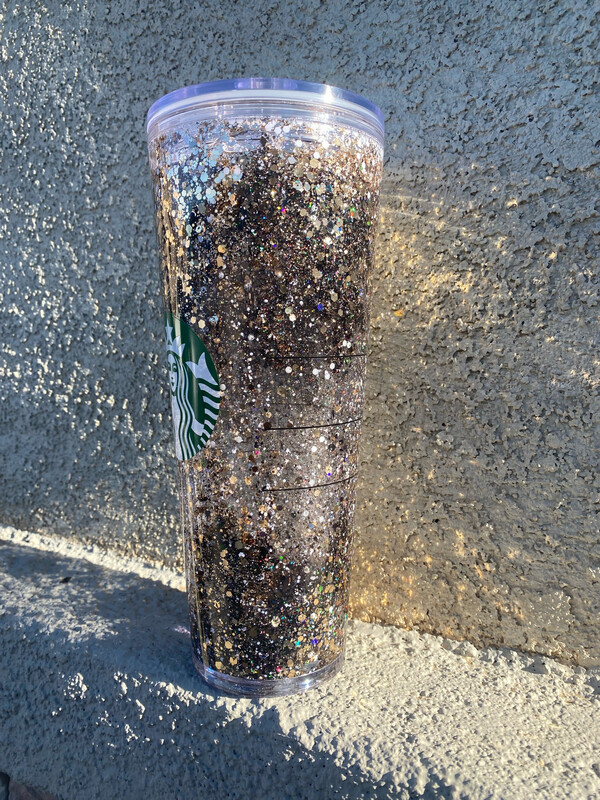 The Glitter &amp; Glam Snow Globe Tumbler