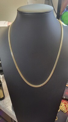 14K 4.5MM BABY CURB CHAIN