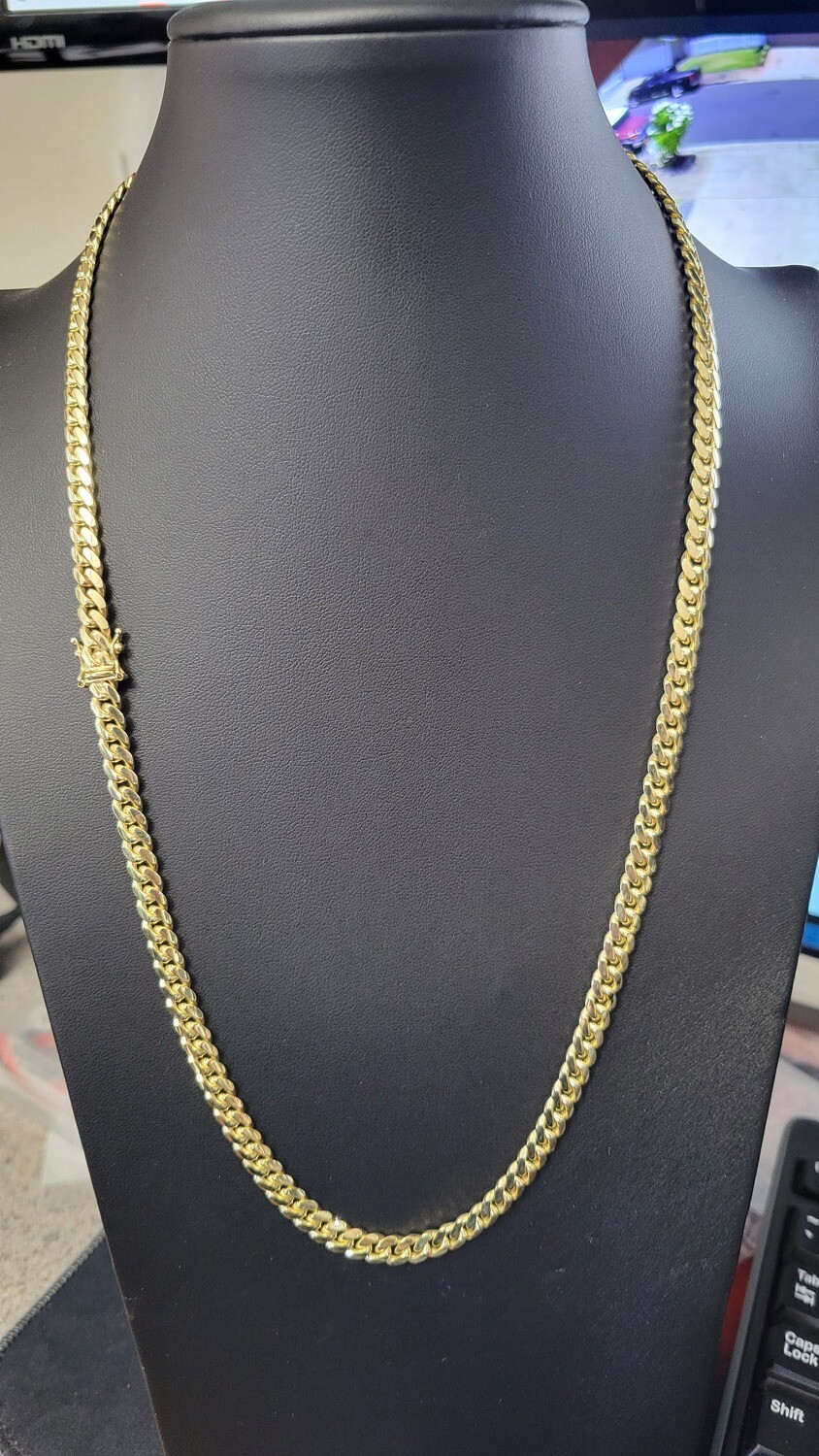 14K 6MM MIAMI CUBAN CHAIN, PREORDERS TAKE 1 WEEK TO SHIP-PRICE ADJUSTED ACCORDING TO ACTUAL WEIGHT: 14K 6MM 18&quot; MIAMI CUBAN 50.1 GRAMS