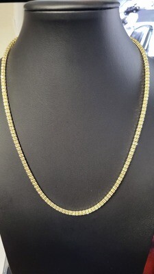 14K 3.5MM ICE CHAIN