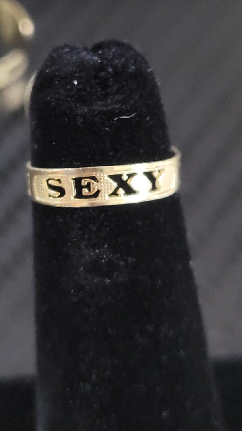 14K MISC TOE RINGS, 14K TOE RING: 14K SEXY APPROX .7 GRAMS