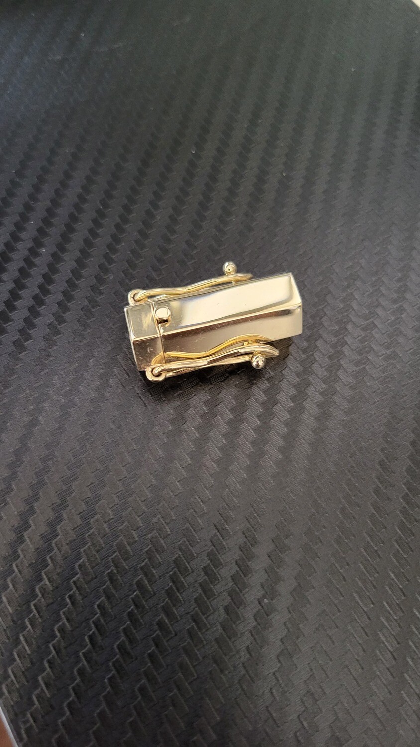 14K 12.5MM HEX LOCK