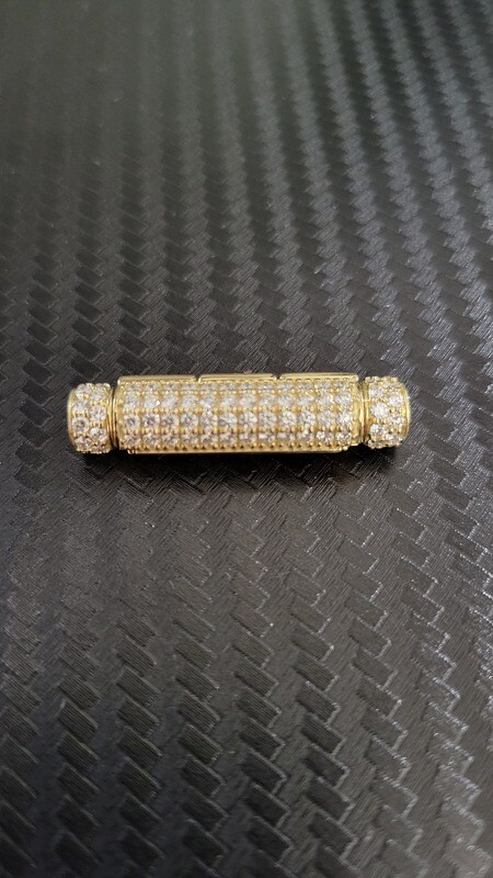 14K 6MM DIAMOND SLEEK LOCK