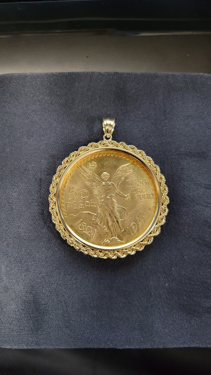 1947 Mexico Gold Centenario 50 Pesos Coin 37.5 Grams | #4651496948
