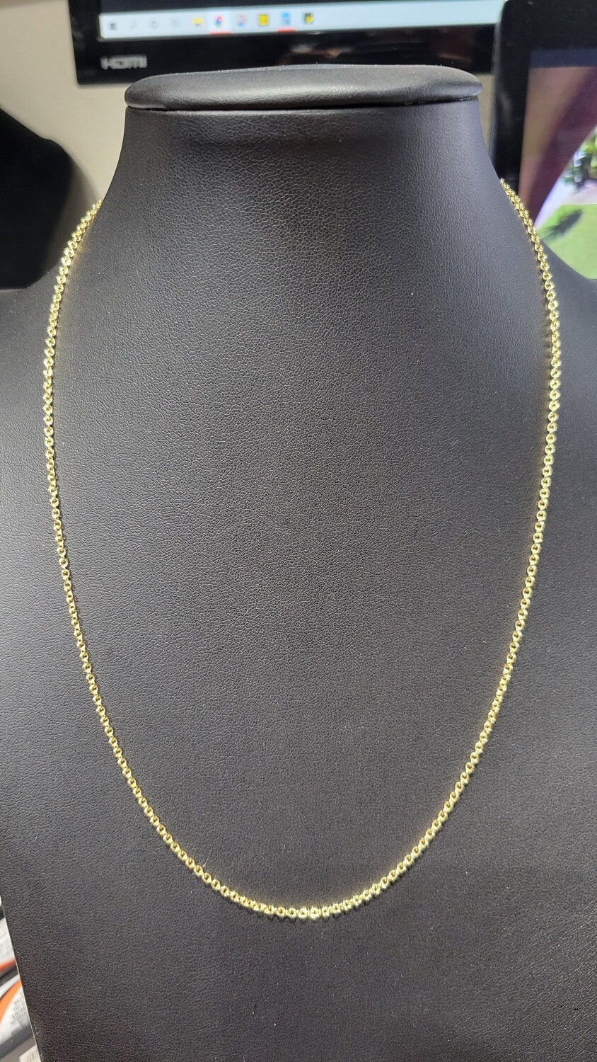 14K 1.8MM CABLE CHAIN