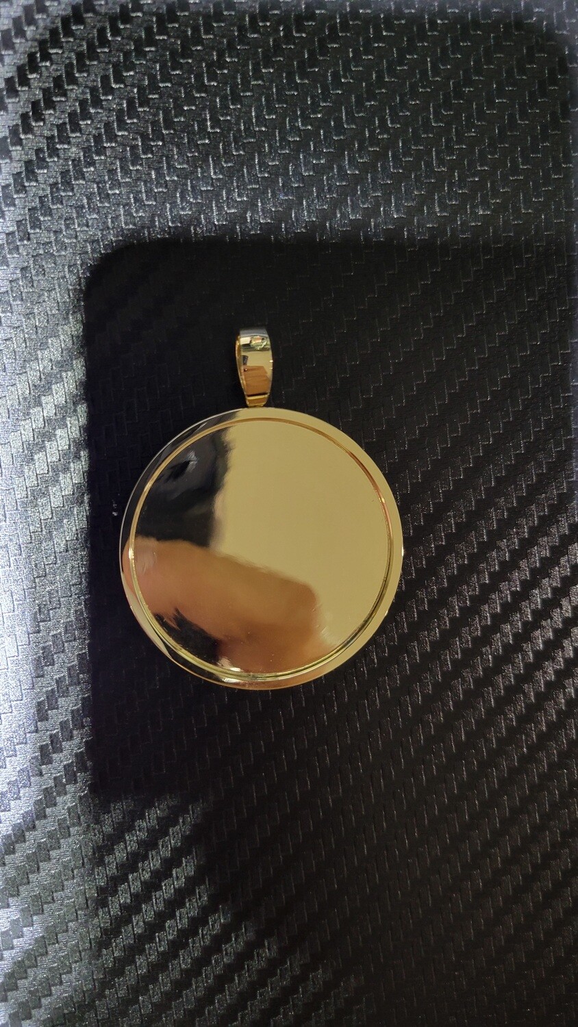 14K 1.7&quot; ROB&#39;S PICTURE PENDANT (CUSTOM)