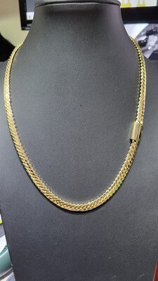 14K 6.7MM SLEEK MIAMI CUBAN CHAIN