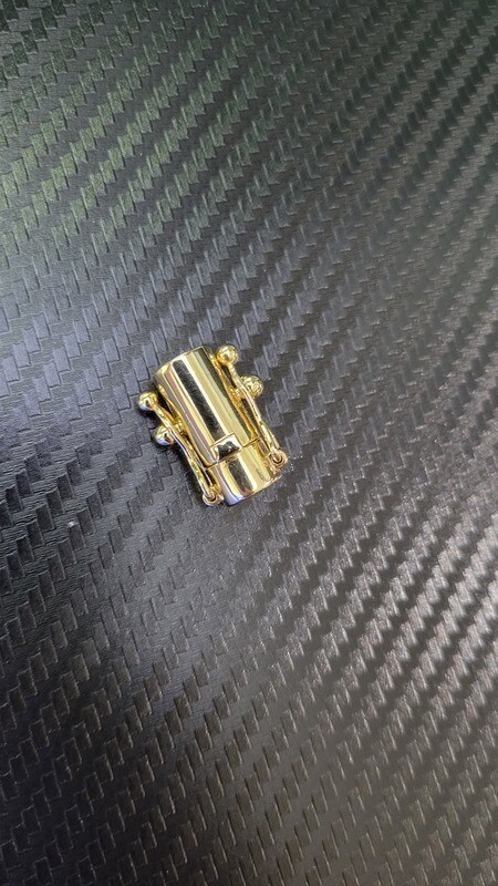 14K SOLID 9X21MM BARREL LOCK