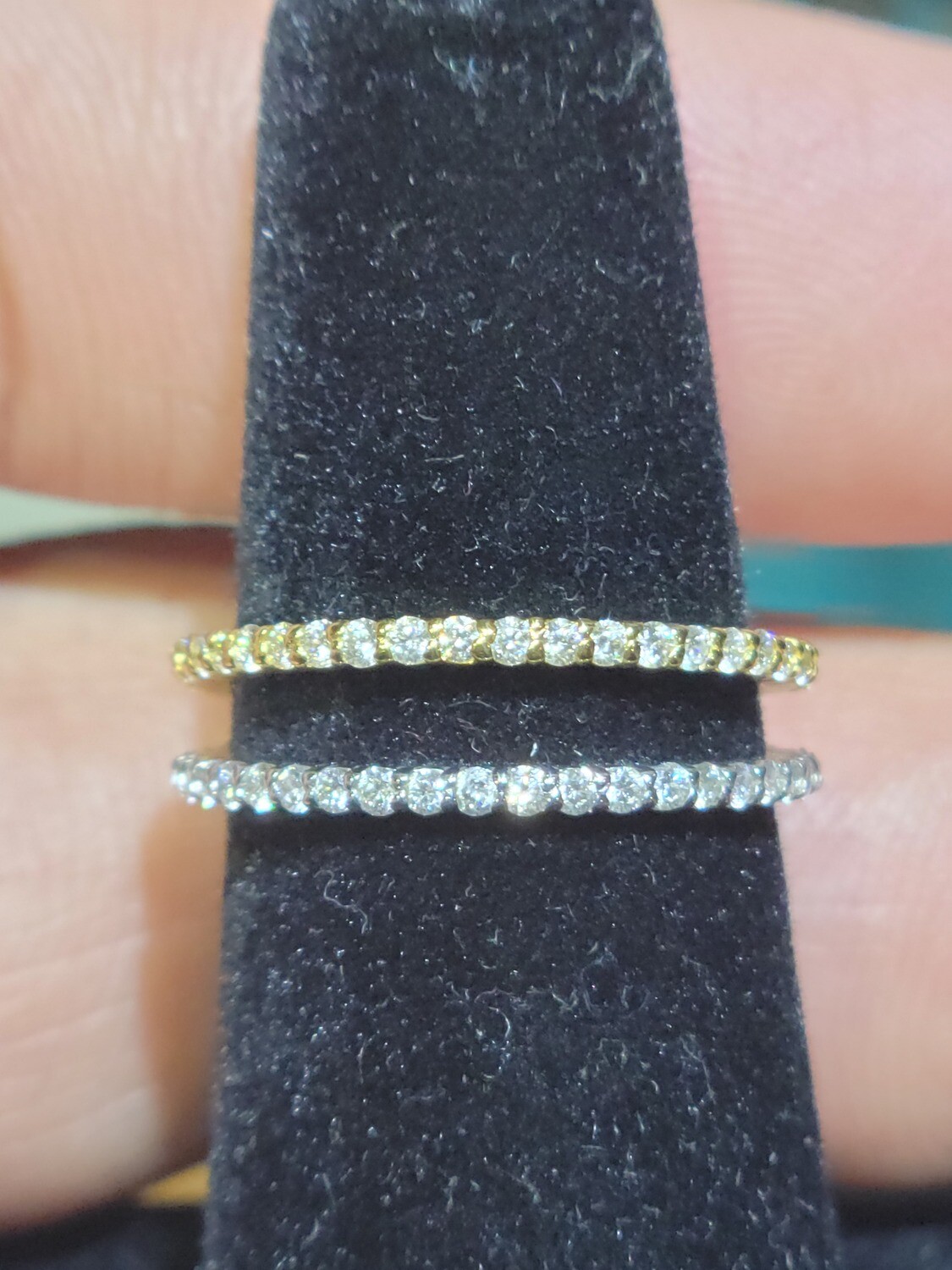 14K .45 CARAT ETERNITY RING