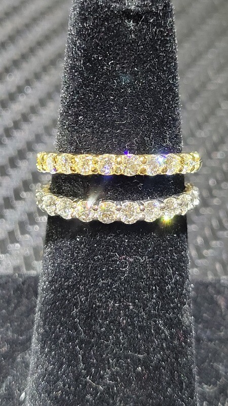 14K 1.3 CARAT ETERNITY RING