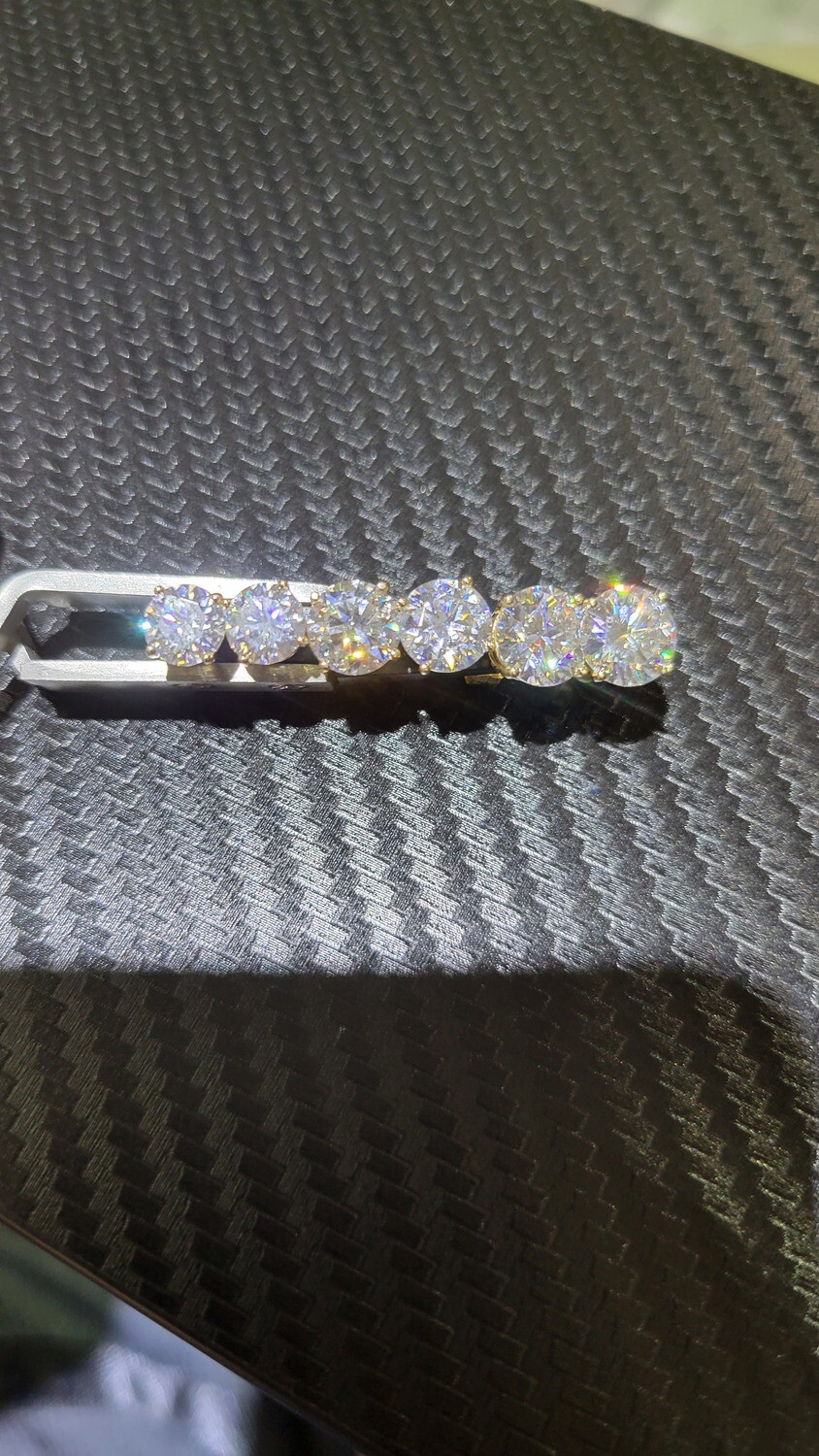 14K MOISSANITE EARRING STUDS