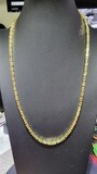 14K 3.5MM BYZANTINE CHAIN