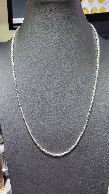 14K 2.5MM ROUND BOX CHAIN