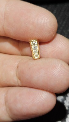 14K SMALL DIAMOND BAIL