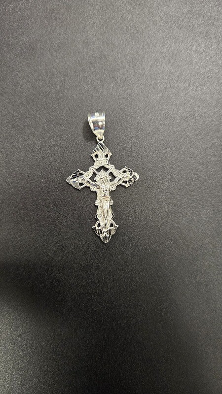 925 STERLING 1.5&quot; INRI CRUCIFIX CROSS
