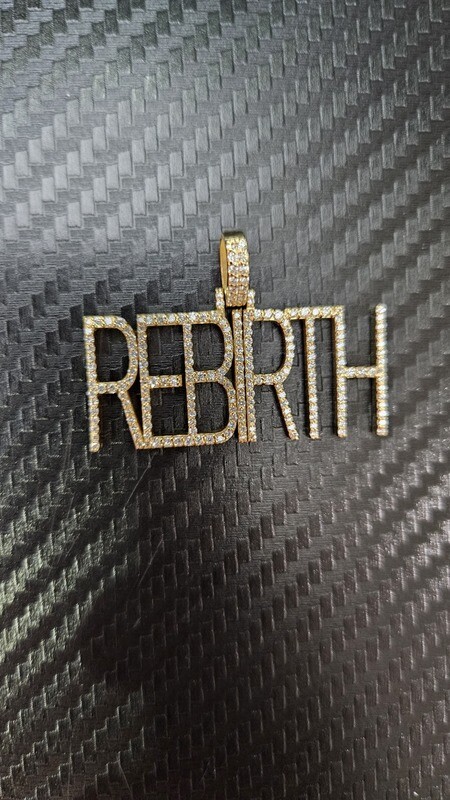CUSTOM 14K NAME PLATE