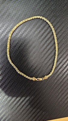 14K 2.2MM WHEAT BRACELET