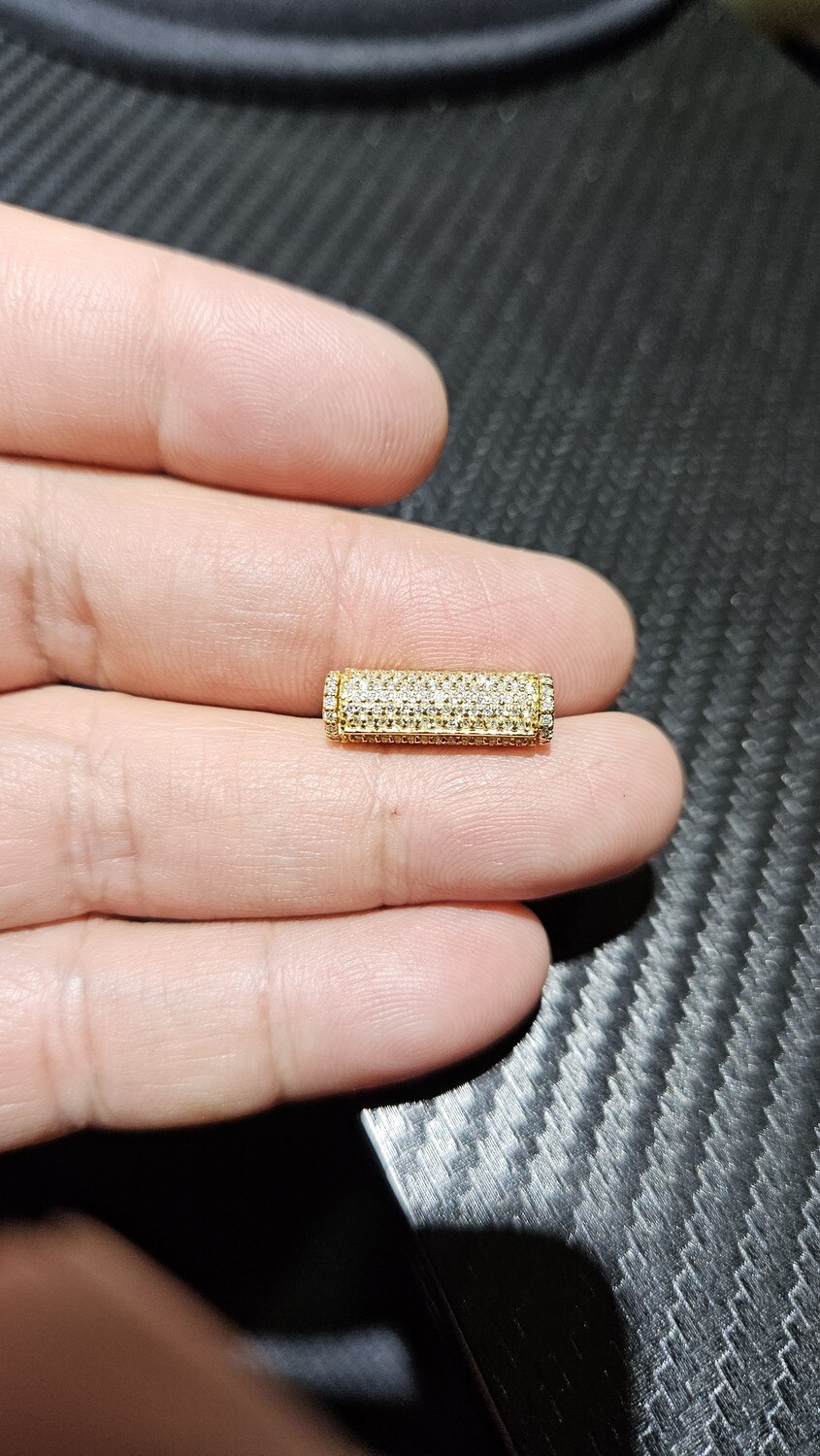 14K 6MM .75 CARAT DIAMOND SLEEK LOCK