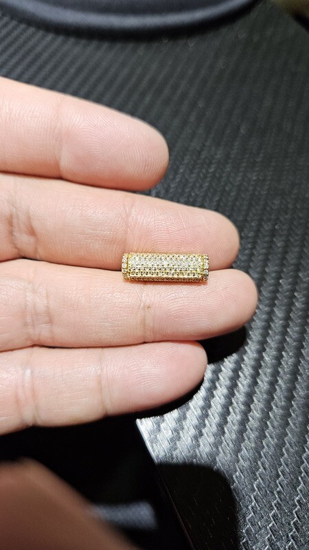 14K 6MM .75 CARAT DIAMOND SLEEK LOCK
