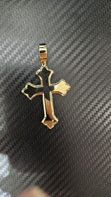 14K 2.6&quot; CUSTOM CROSS