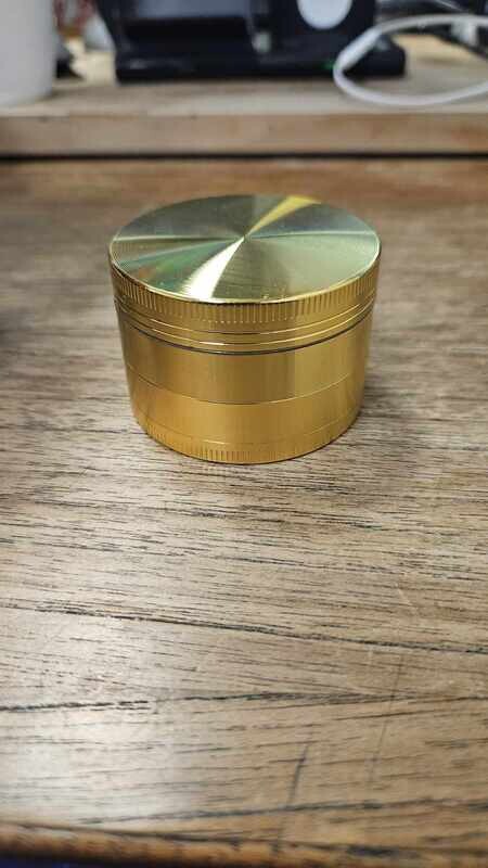 24K PLATED HERB GRINDER