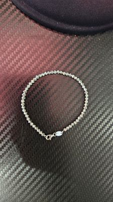 14K 3MM MOON CUT BRACELET