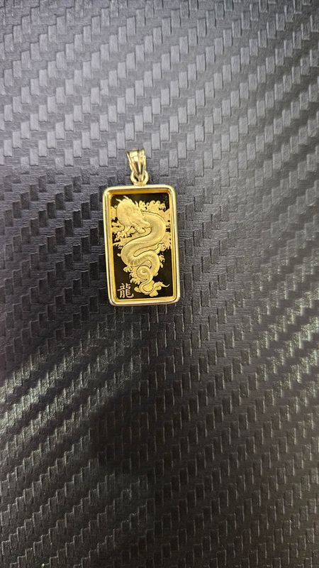 5 GRAM PAMP 2024 LUNAR SERIES DRAGON W/ BEZEL