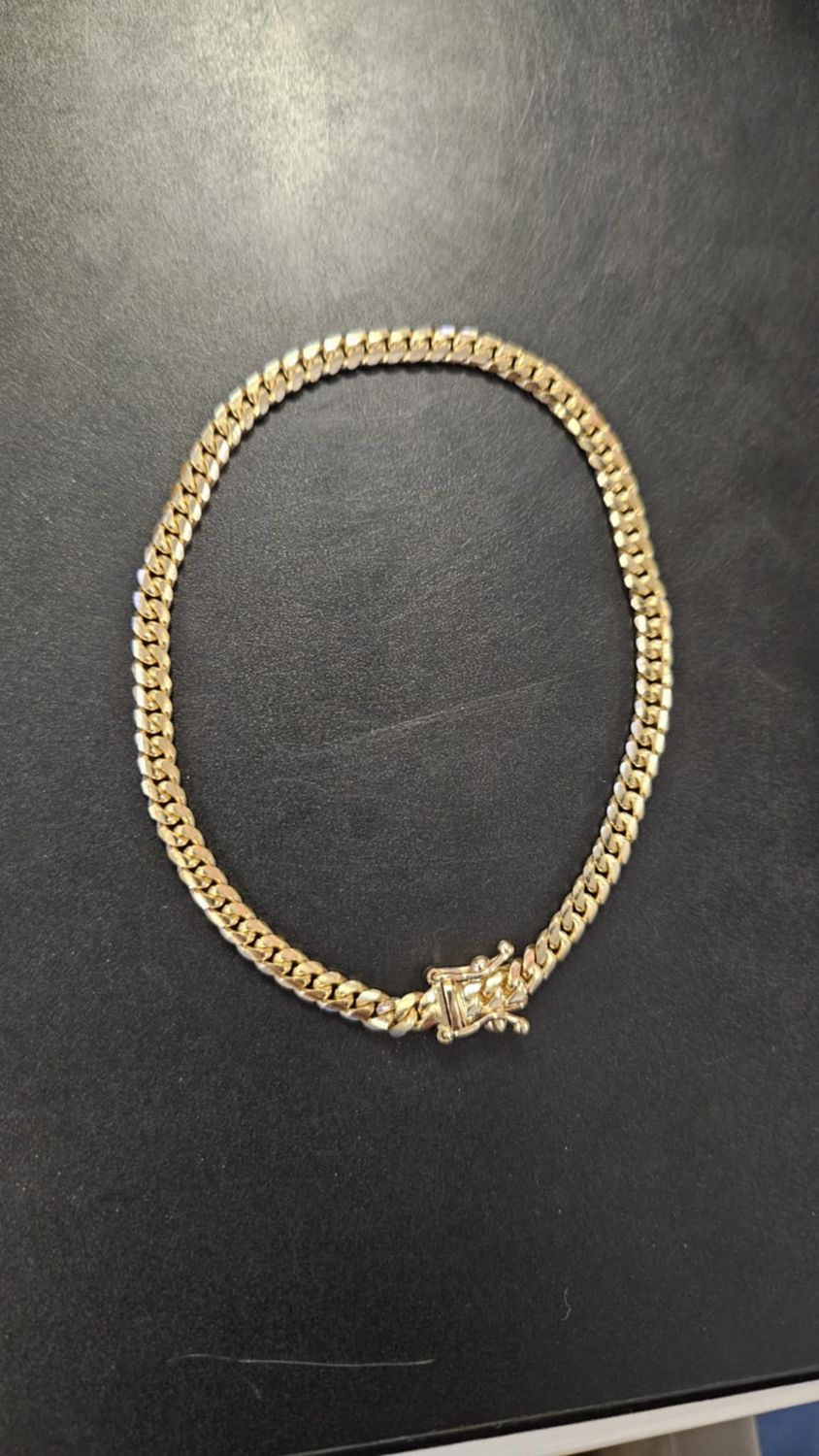 14K/18K 4MM MIAMI CUBAN BRACELET