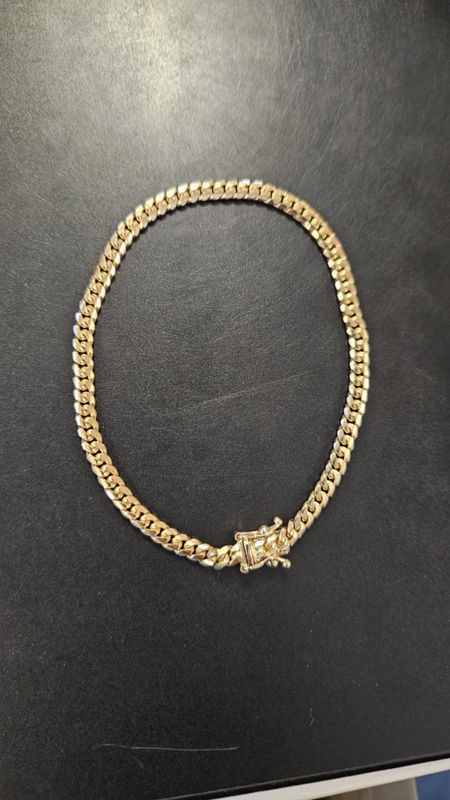 14K/18K 4MM MIAMI CUBAN BRACELET