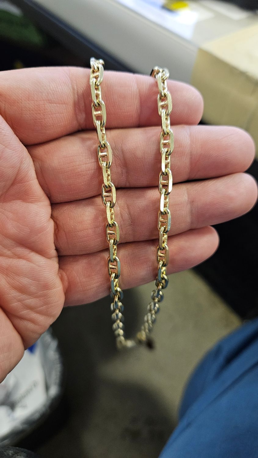 14K 5MM ANCHOR CHAIN