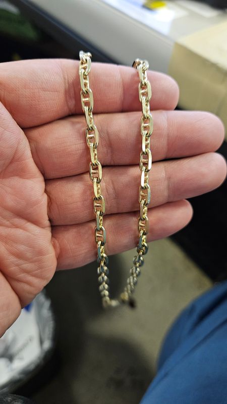 14K 5MM ANCHOR CHAIN