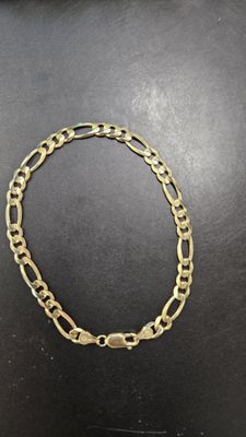 14K 5.5MM FIGARO BRACELET