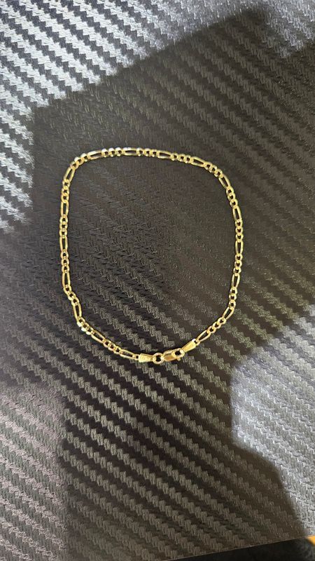 14K 2MM FIGARO BRACELET