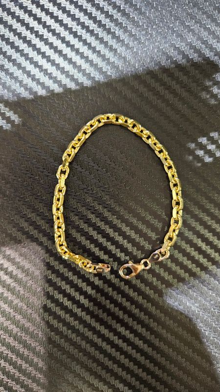 14K 4MM HEAVY LINK BRACELET