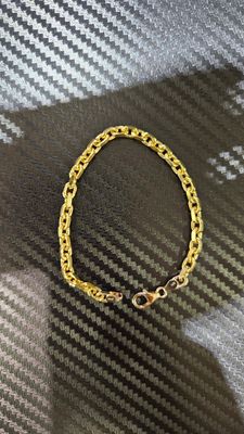 14K 4MM HEAVY LINK BRACELET