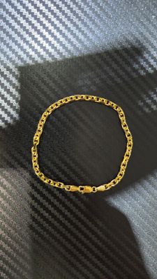14K 3.3MM HEAVY LINK BRACELET